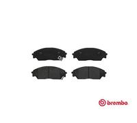 PASTILLES AVANT BREMBO P28016 HONDA CIVIC IV HATCHBACK 1.6 I 16V 80 KW 1991