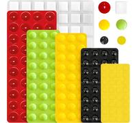 Pastilles Braille Adhésives en Relief - Évite la Confusion, les Erreurs et la Frustration - Autocollants Tactiles Haute Visibilité pour Aveugles, Malvoyants, Seniors - Couleurs Vives, 225 Unités