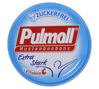 Pastilles contre la toux PULMOLL sans sucre, dentifrice extra fort 50g