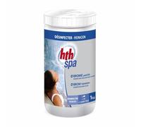 HTH – Désinfectant pour spa HTH SPA – Pastilles de brome – Dissolution lente – Sans résidu – 1 kg