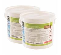 Pastilles de chlore lent - Bayzid - 2 x 5 kg - Désinfection régulière - Taux de chlore minimum 90%