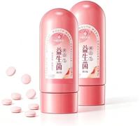 Pastilles de dentifrice blanchissant aux probiotiques, pastilles à croquer pour un nettoyage en profondeur et une haleine fraîche durable