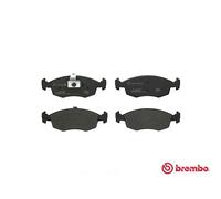 BREMBO P 23 079 Jeu de 4 plaquettes de frein pour FIAT LANCIA ALFA ROMEO