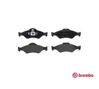 PASTILLES DE FREIN AVANT BREMBO P24054 FORD FIESTA IV 1.3 I 44 KW 2000