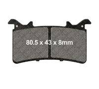 Pastilles De Frein Moto EBC HH FA757 Sinterisées Pour BMW M 1000 RR 2023-2024
