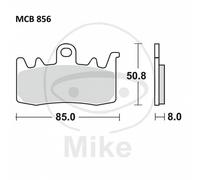 FERODO FDB2265EF Plaquettes de frein