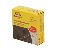 Avery – Étiquettes rondes pour cibles de tir 3522 – blanc, Ø 19 mm – 1000 pièces