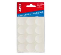 APLI Pastilles de scellement apli G Ø 25 mm, boîte de 120, incolore