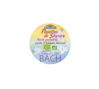 BIOFLORAL - SOS Secours Nuit Paisible BIO - 165 Pastilles - Stop les Pensées répétitives - Fleurs de Bach Authentiques - Sans Alcool