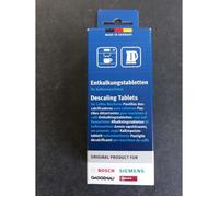 Boîte de 6 pastilles détartrantes pour cafetière et théière Bosch, Siemens, Neff, Gaggenau (00311864) Neutre G