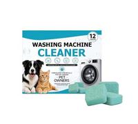 Pastilles détartrantes pour machine à laver, puissance de nettoyage 40 % plus puissante, tablettes de nettoyage en profondeur pour machine à laver, chargeur avant et lave-linge à chargement supérieur