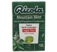 Pastilles d'herbes suisses Ricola Mountain Mint bonbons sans sucre apaisantes...