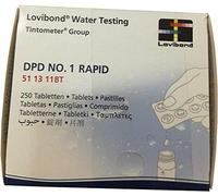 Pastilles DPD1 pour testeur de chlore - Lot de 250 pièces. - Livraison immédiate