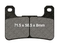 Ebc Epfa-hh Series Epfa379hh Sintered Brake Pads Noir