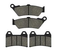 pastilles frein moto Plaquettes de frein avant ou arrière pour moto, adaptées à Victory V92C V92SC Hammer S Ness Signature King Pin Vegas 8Ball Jackpot pastilles moto (1 Front and 1 Rear)