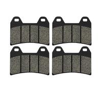 pastilles frein moto Plaquettes de frein avant ou arrière pour moto, adaptées à Victory V92C V92SC Hammer S Ness Signature King Pin Vegas 8Ball Jackpot pastilles moto (2 Pairs Front)