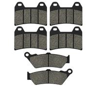 pastilles frein moto Plaquettes de frein avant ou arrière pour moto, adaptées à Victory V92C V92SC Hammer S Ness Signature King Pin Vegas 8Ball Jackpot pastilles moto (2 Front and 1 Rear)