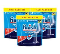 Finish Pastilles Lave-Vaisselle Powerball All in One Max - 68 Tablettes Lave-Vaisselle