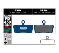 Pastilles Mélange Bleu pour Sram Rail R, Rs, Rsc , Ultimate, g2 Dernière