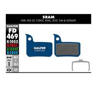 Plaquettes de frein Galfer pour Sram HDR, Red 22, Force, Rival, Level TLM, Ultimate