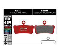 Pastilles Mélange Rouge Advanced Pers SRAM Guide / Avid XO TRAI FD459G1851 GALFE