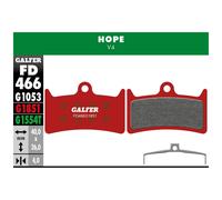 Pastilles Mélange Rouge Advanced Pour Hope V4 FD466G1851 GALFER BIKE Freins Vélo