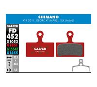 Plaquettes de frein Galfer Standard pour Shimano XTR/SLX (2011)