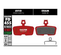 Pastilles Mélange Rouge Advanced Pour SRAM CODE R, RSC, GUIDE RE, DB8 FD455G1851