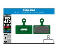Pastilles Mélange Vert Pro Shimano XTR M9000, Deore XT (M785) Et SLX (M666) FD4