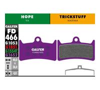 Pastilles Mélange Violet E-Bike pour Freins Hope v4 FD466G1652 GALFER BIKE Bi