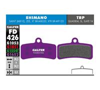 GALFER Plaquettes De Frein Shimano Saint 810, Zee E-Bike vélo G1652 Mixte Adulte, Violet, Taille Unique