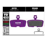 Pastilles Mélange Violet E-Bike pour Freins Sram Code R, Rsc , Rail Re, db8