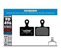 Pastilles Mélanger Noir Standard pour Shimano XTR 2019 FD496G1053 GALFER BIKE Br