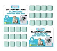 Pastilles nettoyantes pour lave-linge, 24 pastilles extra-fortes, nettoyant hygiénique pour lave-linge, pastilles détartrantes pourlavelinge