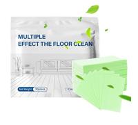 Pastilles Nettoyantes Pour Parquet | Feuilles De Nettoyage Multi-Surfaces | Tablettes De Solution De Nettoyage Pour Sols Carrelés - Pour Bureau Maison Chambre Entrée Appartement