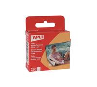 APLI Pastilles photo adhésives double-face 10 x 16 mm Noir – boîte de 250