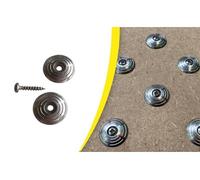 Pastilles podotactiles à visser Waccess - 200 pastilles inox 304 - 630089