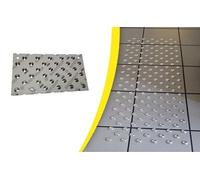 Pastilles podotactiles adhésives Rapidpodo pour intérieur - 165 pastilles - Métal - 630098ADH