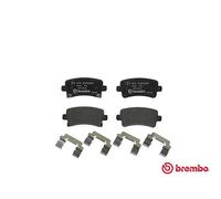 Pastilles Post Brembo P59060 Opel Insignia Tre Volumes 2.0 Turbo E85 162 KW 2008
