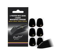 Vandoren Pastilles protège-bec VMCX6 Noires – x6 pièces
