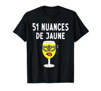 Pastis 51 Nuances de Jaune Humour Alcool apéro T-Shirt