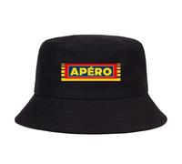 Pastis-Chapeau De Plage Réversible Pour Homme Et Femme,Casquette De Sport En Plein Air,Unisexe,03/Voyage,Plage,Soleil,Apero Bobs,E27