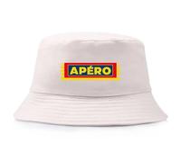 Pastis-Chapeau De Plage Réversible Pour Homme Et Femme,Casquette De Sport En Plein Air,Unisexe,03/Voyage,Plage,Soleil,Apero Bobs,E27