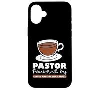 Pastor Coffee Sainte Inspiration Coque pour iPhone 16 Plus