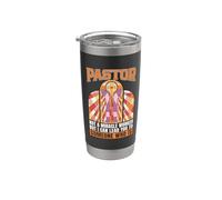 Pastor Not A Miracle Worker Loves Worship Preaching Clergé Gobelet isotherme en acier inoxydable double paroi
