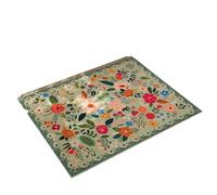 Pastoral Style Living Room Decoration Carpet Large Area Rug for Bedroom Flower Pattern Entrance Door Mat Home Washable Soft(Color4,120x160cm(46x62in))