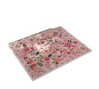 Pastoral Style Living Room Decoration Carpet Large Area Rug for Bedroom Flower Pattern Entrance Door Mat Home Washable Soft(Color3,60x90cm(23x35in))