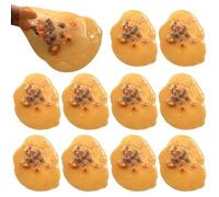 Pastoralist 10pcs Faux vomi, Faux Puke 4 '' TPR TPR Soft Prank Toys, Trucs de Farce réaliste pour Halloween April's Fool's Day Bathroom Refrigerator Kitchen Bars Trafer Table Party Gift