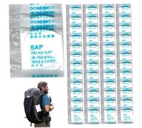 Pastoralist 50pcs Solidificateur d'urine et désodorizante Gel de Caca Absorbant Poudre de Toilettes Portables avec Sac d'emballage Soluble dans l'eau