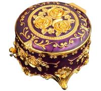 Pastoralist Boîte de Bijoux Vintage Boîte de Bijoux Rond